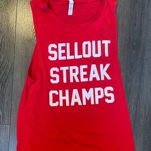 Sell out streak champs tank